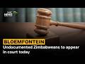 Undocumented Zimbabweans to appear in court today
