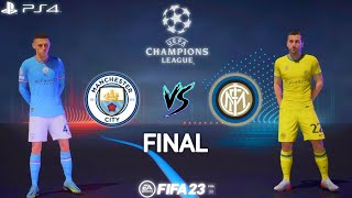FIFA 23 - Manchester City vs Inter Milan - UEFA Champions league - Final |PS4|