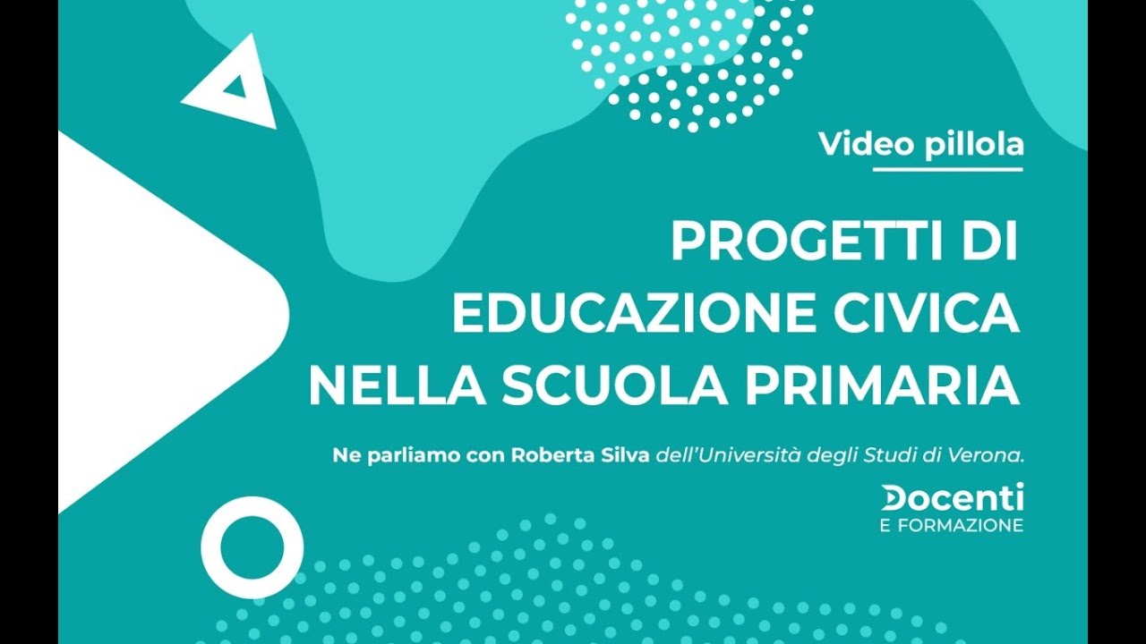 PROGETTI DI EDUCAZIONE CIVICA NELLA SCUOLA PRIMARIA - YouTube