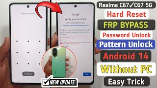 Realme C67 Hard Reset forgot Password | Realme C67 FRP Bypass Android 14 | Unlock Without PC