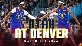 Denver Nuggets vs. Utah Jazz Full Game Highlights 🎥