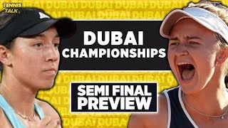 Jessica Pegula vs Barbora Krejcikova | Dubai Championships 2023 Semi Final | Tennis Talk Preview