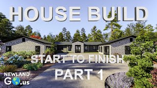 Cinematic House Build Series 2025, Part 1