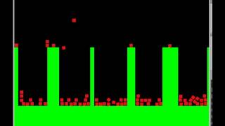 Falling boxes v2. Pygame & Box2D demo with Python