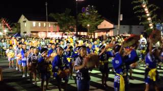 高畠町 青竹ちょうちんまつり2015 Japanese Festival