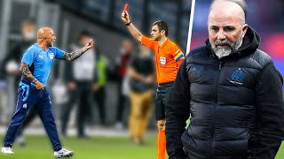 Les moments FORTS (et FOUS) de Jorge SAMPAOLI à l’OM ! 🔥 • HD