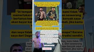 Ditawari uang 1,5 Triliun untuk bertanding kembali, ini Jawaban Khabib #shorts #UFC #Khabib #MMA