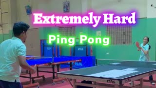 Extremely Hard Ping Pong challenge ​⁠#trending #viral #sports #cr7 #sports #respect