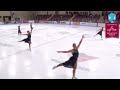 nova sr. sp keeping me alive skate ontario synchro series