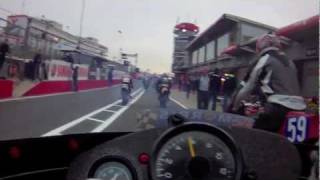 Yamaha TZ 350 onboard video Brands Hatch GP ICGP practice Mike 'Spike' Edwards