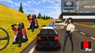 Police car chase cop Simulator mobile car game android