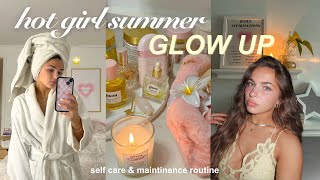 HOW TO GLOW UP FOR SUMMER 👙🌺 the ultimate hot girl summer guide