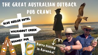 The Great Aussie Outback Pub Crawl - Matilda Way | QLD OUTBACK EP 5 - VANLIFE