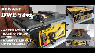 TOOL GUIDE | DEWALT DWE 7492 - B1 Unboxing & Review.. AMAZING FENCE