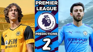 Premier League Predictions Week 2 2020/21 Season EPL