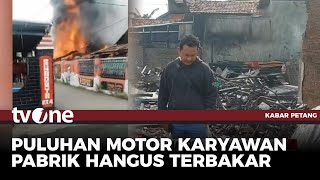 Korsleting Listrik Diduga jadi Penyebab Kebakaran Tempat Penitipan Motor | Kabar Petang tvOne