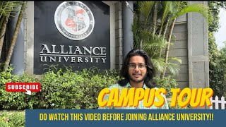 Alliance University Campus Tour | Student Review | Alliance University Bengaluru | Vlog In Kannada