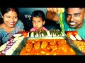 EATING D SUMA FAMILY SPICY🔥 FISH CURRY+RICE+BAAZI+KHIRA+ KANDA+SPICY🔥MISOL+NIMO+TAMATAR #deilyvlogs