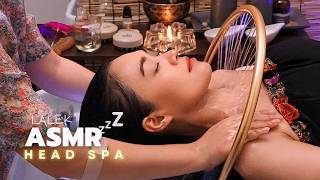 ASMR Head Spa 💆♀️Pure Relaxation on a Rainy Day