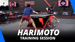 Tomokazu Harimoto \u0026 Sora Matsushima Training | Singapore Smash 2025