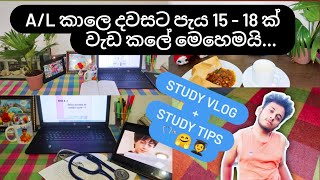 දවසට පැය ගානක් වැඩ කරන හරිම ක්‍රමය | කම්මැළිකම නැති කරන ක්‍රම | Study Vlog 🩺❤️🤗 |