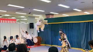 【大森神楽団】 伊吹山 サンリブ五日市新春神楽