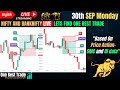 🔴Live Nifty intraday trading | Bank nifty live trading | Live options trading | 30th SEP 2024 dhan