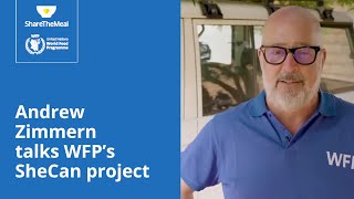 Andrew Zimmern talks WFP’s SheCan project