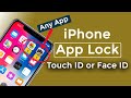 LOCK Any iPhone App With FACE ID or PASSCODE (New Method) 2022 | iPhone App Lock | Apple info
