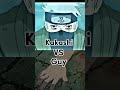 Who is strongest|Kakashi vs Guy