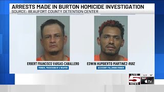 VIDEO: Police arrests two suspects in Beaufort County homicide
