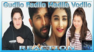Gudilo Badilo Madilo Vodilo Reaction | Allu Arjun | Pooja Hegde | DJ Video Songs | DSP