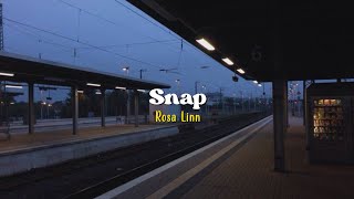 Snap - Rosa Linn [Speed up] | (Lyrics & Terjemahan)