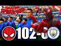 FIFA 24 - RONALDO, MESSI, SPIDER MAN ALL STARS PLAYS TOGETHER | FC BARCELONA 102-0 MANCHESTER CITY