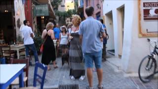 chania street walk