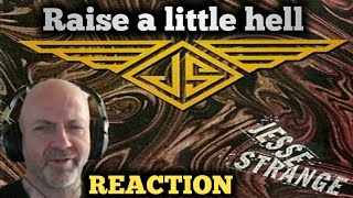 Jesse Strange - Raise a little hell (Glam rock/metal) REACTION