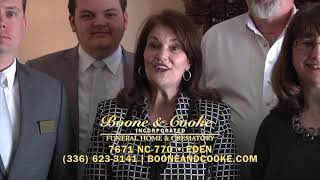 Boone and Cooke Funeral Home April 2019