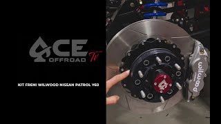 Ace Offroad 🇮🇹 kit freni Wilwood per Nissan Patrol Y60