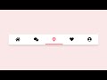 create navigation menu hover effect using html css | menu hover effect using html css