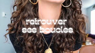 comment récupérer ses cheveux bouclés ? (transition, routine, essentiels) 💇🏻‍♀️