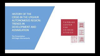 History of the Crisis in the Uyghur Autonomous Region, with James A. Millward