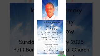 Dalton Harry | Funeral Announcement #obituariessvg