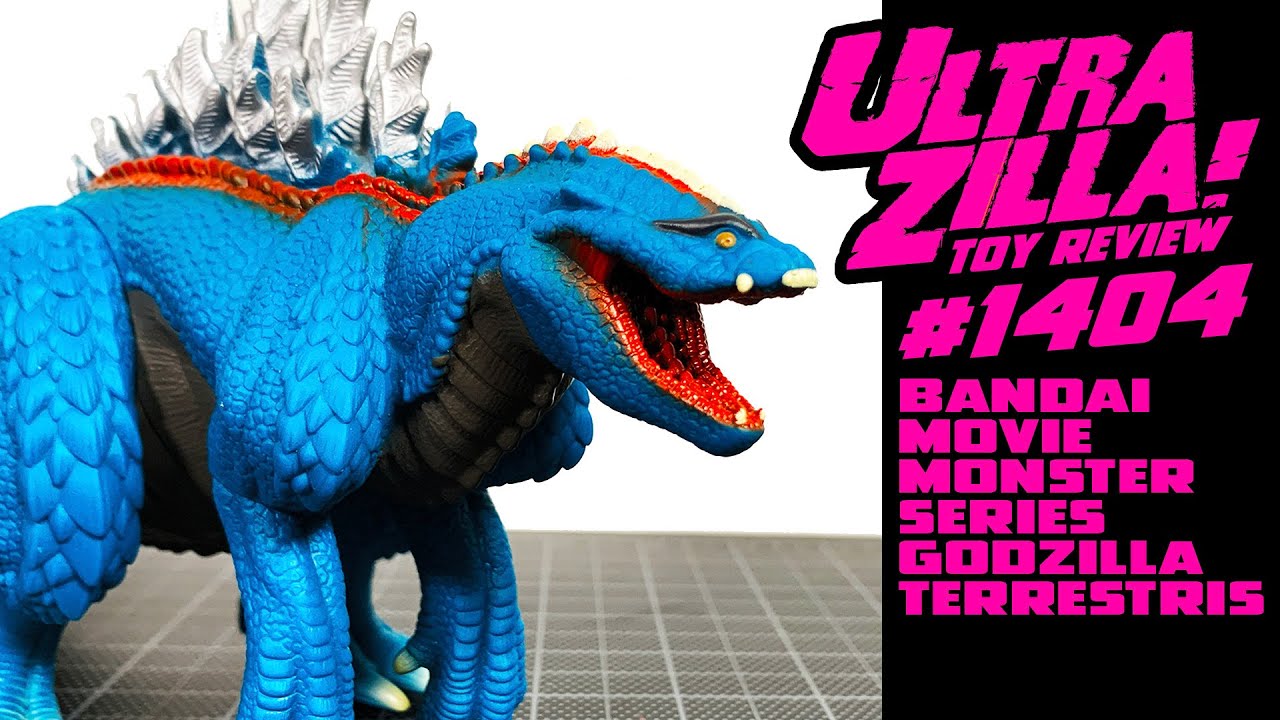 BANDAI MOVIE MONSTER SERIES GODZILLA TERRESTRIS REVIEW! - YouTube