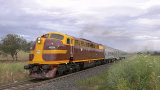 Diesel locomotives 4204+42103 Golden West Tour