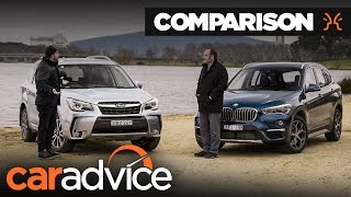 Comparison : Subaru Forester v BMW X1 | CarAdvice Drive