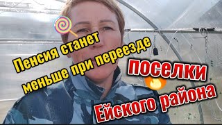 Пенсия станет меньше при переезде поселки Ейского района для жизни подходят не всем. Краснодарский