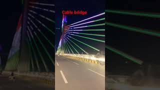 Cable bridge Hyderabad                       #hyderabad #telugu #cablebridge #hitechcity #madhapur