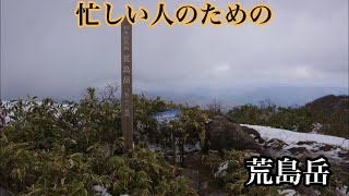 【忙しい人のための】荒島岳【一瞬さした光！】