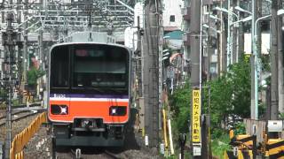 東武東上線５００９０系急行池袋行き上板橋駅通過