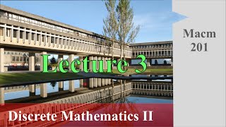 Macm 201 - Lecture 3